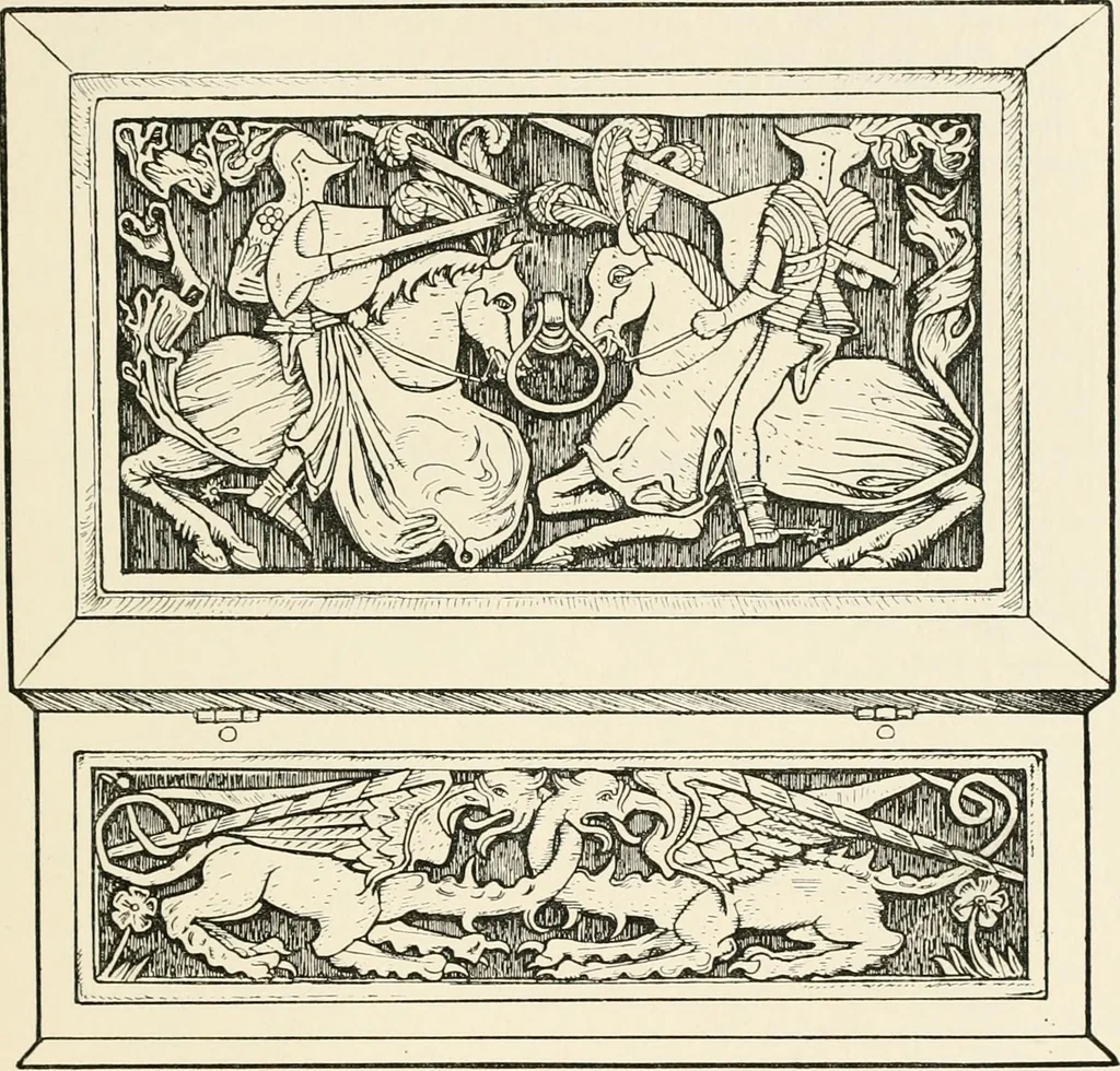 An illustration from Heraldry and floral forms as used in decoration;, 1922, leaf 130