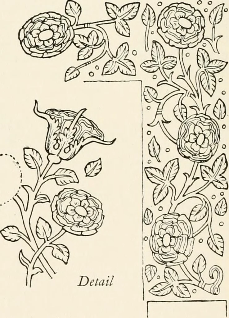 An illustration from Heraldry and floral forms as used in decoration;, 1922, leaf 139