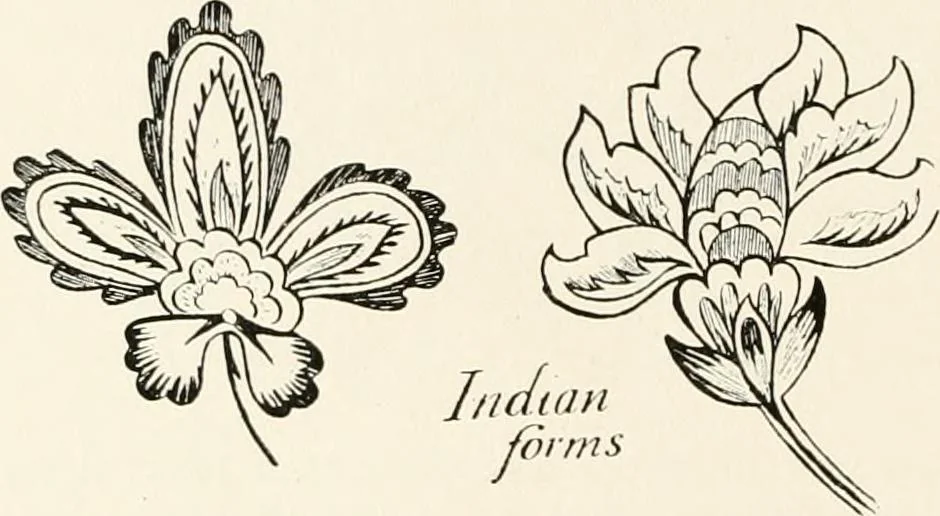An illustration from Heraldry and floral forms as used in decoration;, 1922, leaf 145
