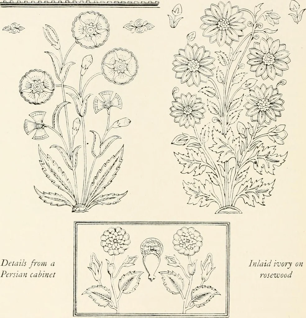 An illustration from Heraldry and floral forms as used in decoration;, 1922, leaf 149