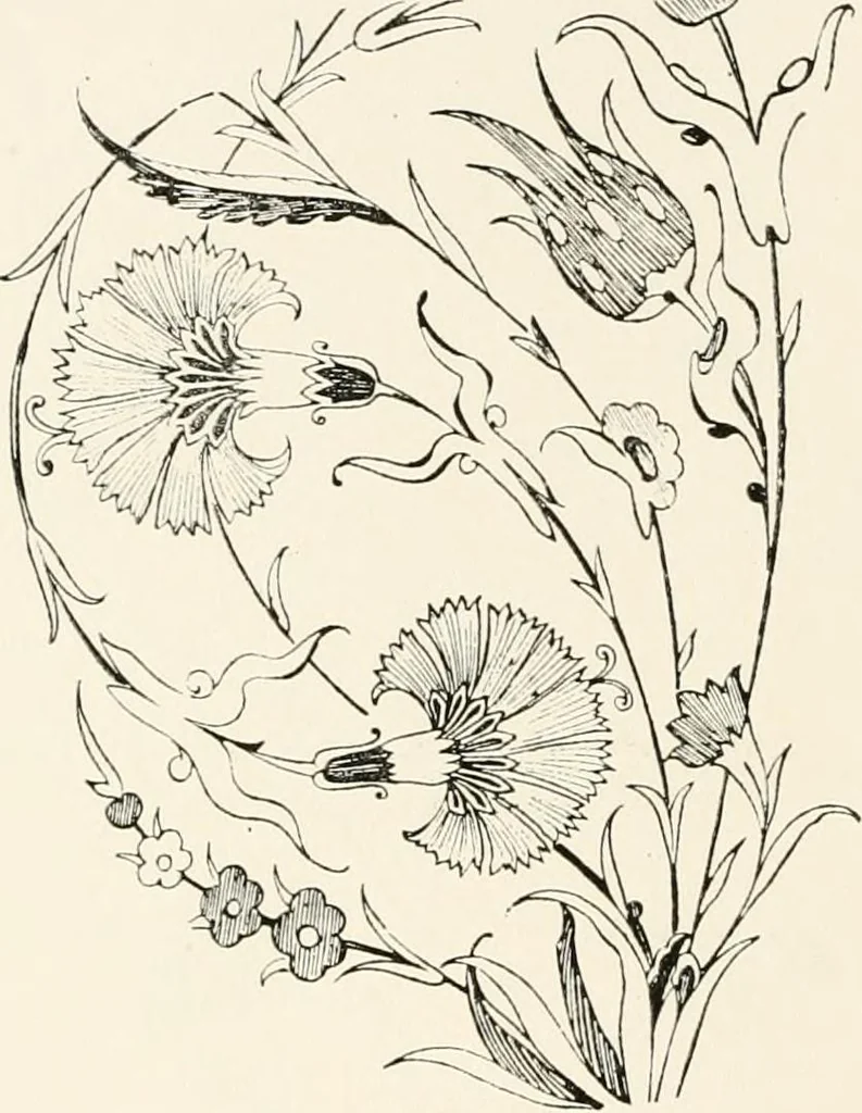 An illustration from Heraldry and floral forms as used in decoration;, 1922, leaf 153