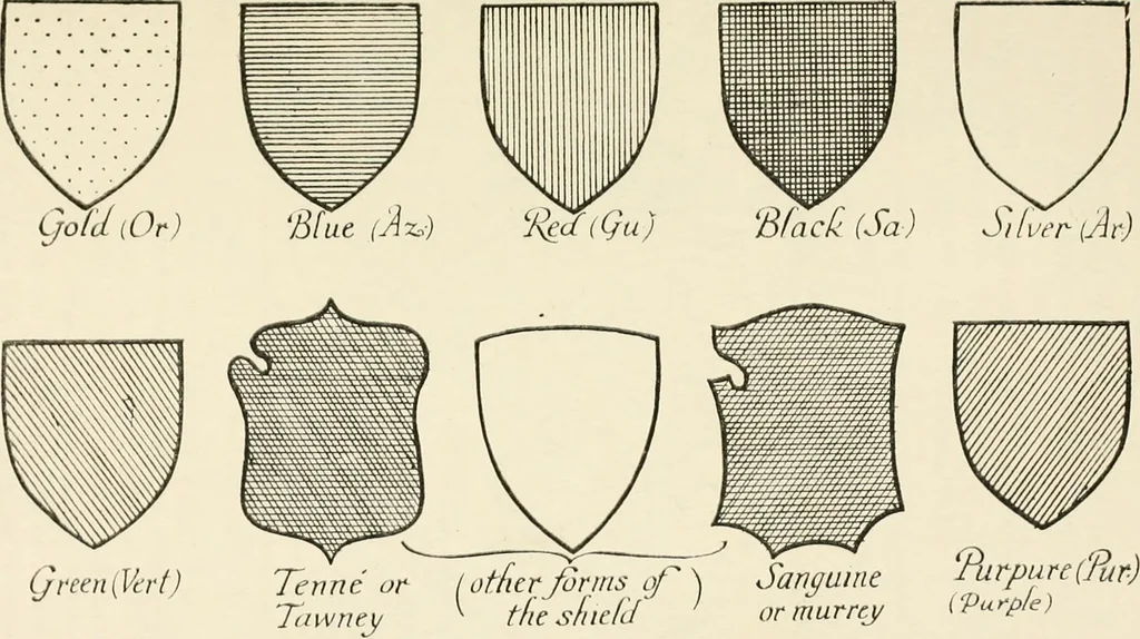 An illustration from Heraldry and floral forms as used in decoration;, 1922, leaf 16