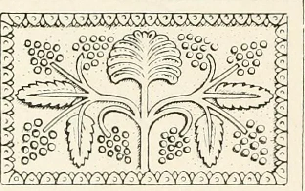 An illustration from Heraldry and floral forms as used in decoration;, 1922, leaf 167