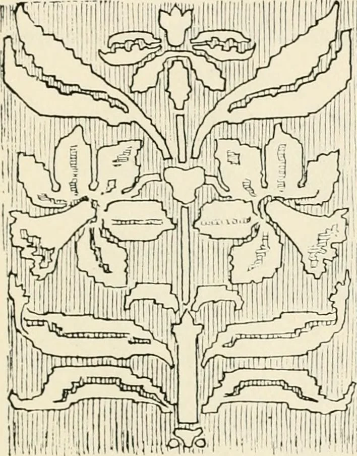 An illustration from Heraldry and floral forms as used in decoration;, 1922, leaf 176