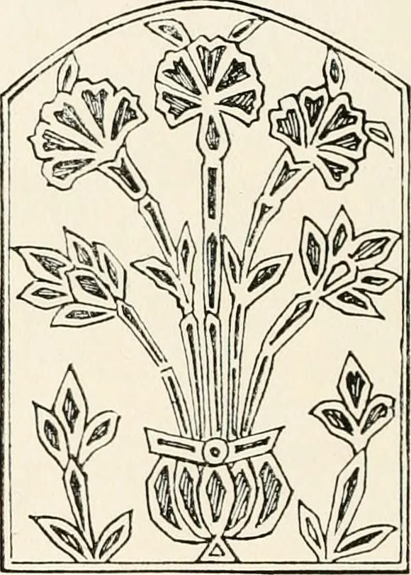 An illustration from Heraldry and floral forms as used in decoration;, 1922, leaf 177