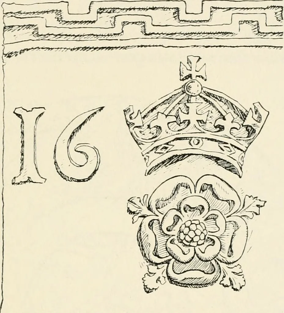An illustration from Heraldry and floral forms as used in decoration;, 1922, leaf 184