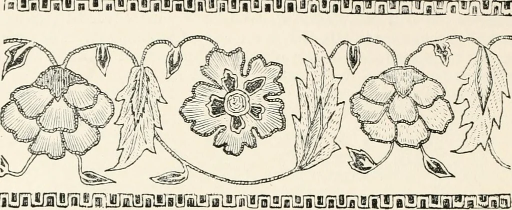 An illustration from Heraldry and floral forms as used in decoration;, 1922, leaf 185