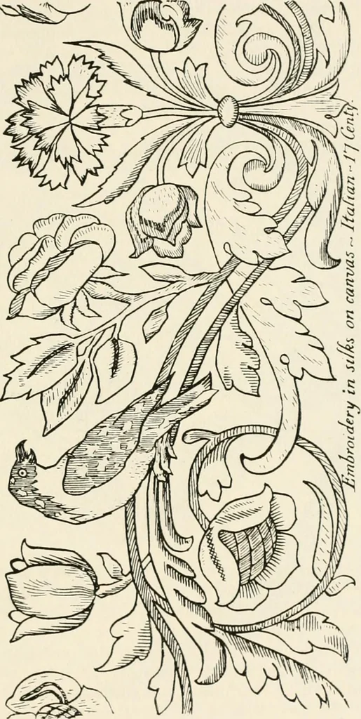 An illustration from Heraldry and floral forms as used in decoration;, 1922, leaf 194