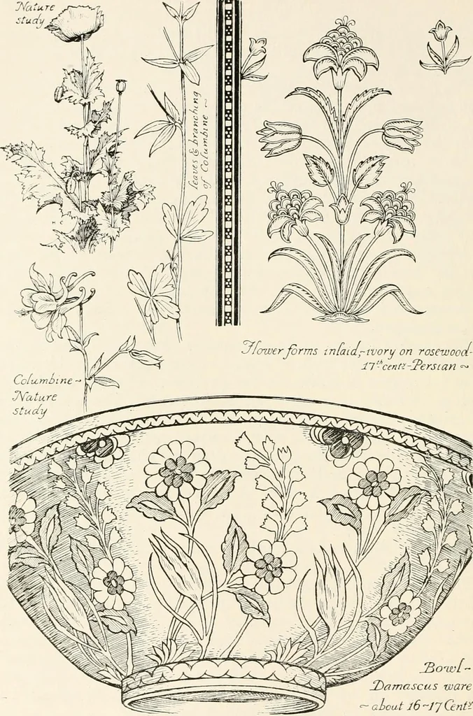 An illustration from Heraldry and floral forms as used in decoration;, 1922, leaf 203