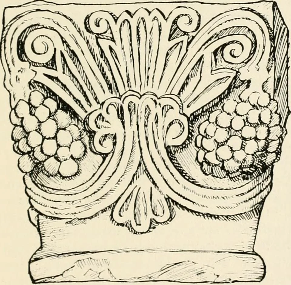 An illustration from Heraldry and floral forms as used in decoration;, 1922, leaf 208