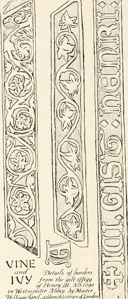 An illustration from Heraldry and floral forms as used in decoration;, 1922, leaf 211
