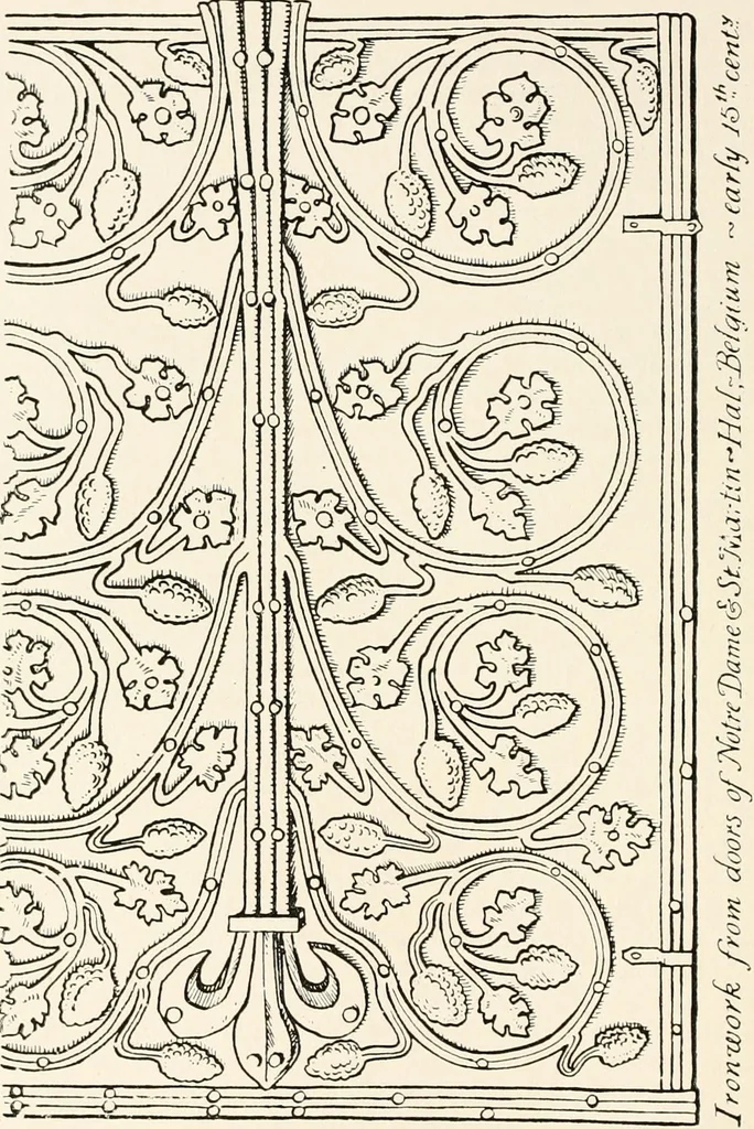 An illustration from Heraldry and floral forms as used in decoration;, 1922, leaf 213
