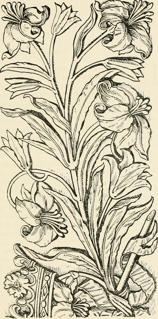An illustration from Heraldry and floral forms as used in decoration;, 1922, leaf 234