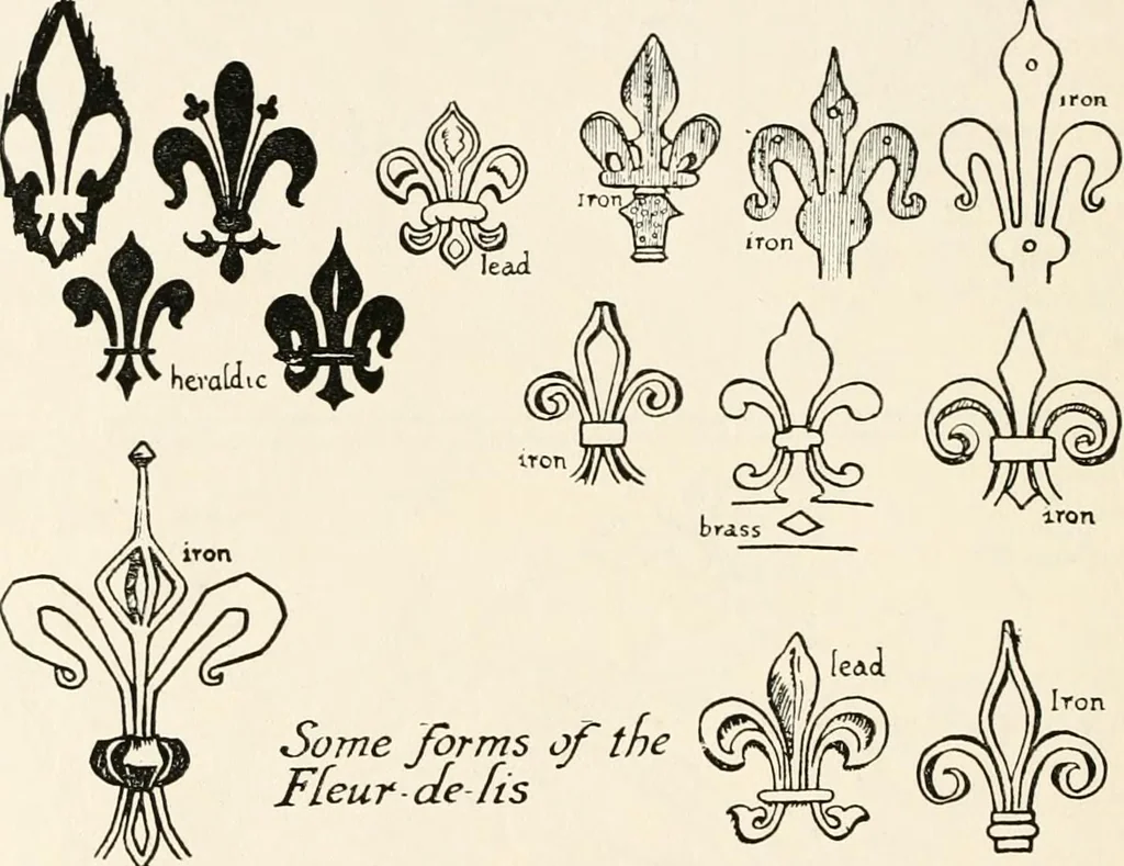 An illustration from Heraldry and floral forms as used in decoration;, 1922, leaf 239