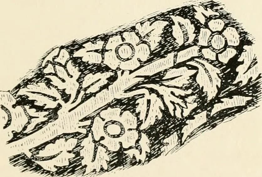 An illustration from Heraldry and floral forms as used in decoration;, 1922, leaf 254