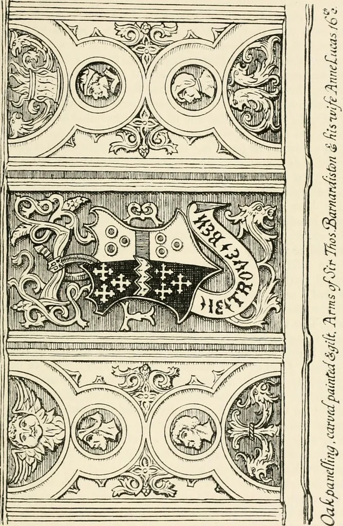 An illustration from Heraldry and floral forms as used in decoration;, 1922, leaf 26
