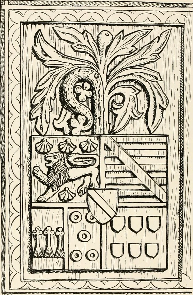 An illustration from Heraldry and floral forms as used in decoration;, 1922, leaf 31