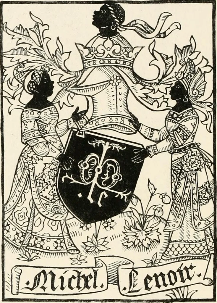 An illustration from Heraldry and floral forms as used in decoration;, 1922, leaf 41