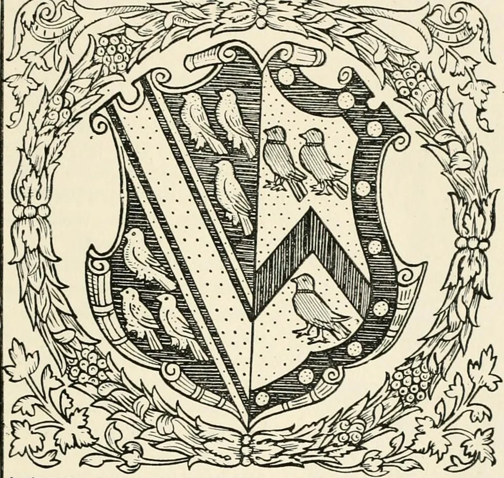 An illustration from Heraldry and floral forms as used in decoration;, 1922, leaf 50