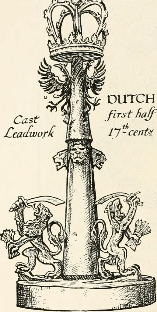 An illustration from Heraldry and floral forms as used in decoration;, 1922, leaf 51