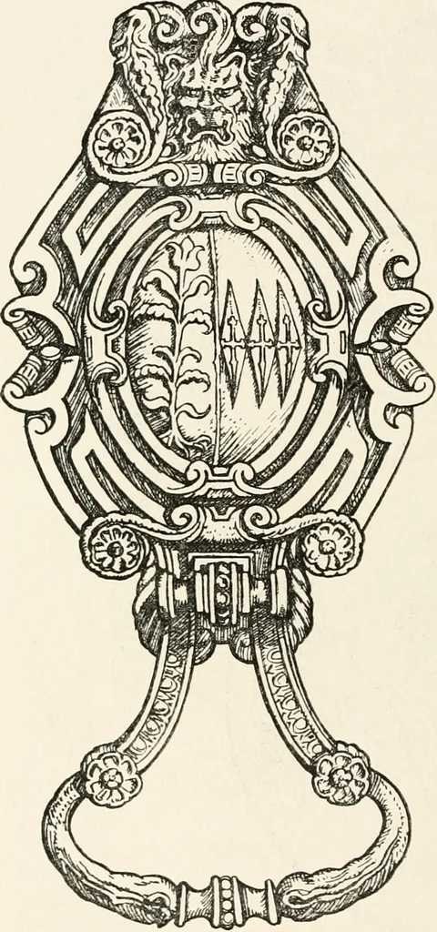 An illustration from Heraldry and floral forms as used in decoration;, 1922, leaf 63