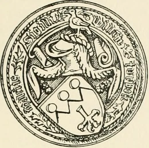 An illustration from Heraldry and floral forms as used in decoration;, 1922, leaf 64