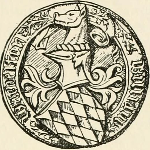An illustration from Heraldry and floral forms as used in decoration;, 1922, leaf 64