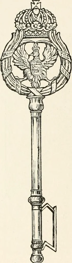 An illustration from Heraldry and floral forms as used in decoration;, 1922, leaf 79