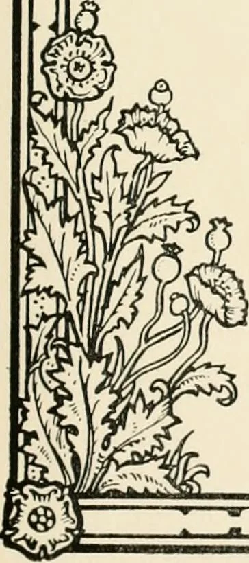 An illustration from Heraldry and floral forms as used in decoration;, 1922, leaf 8