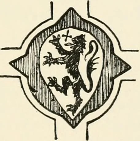 An illustration from Heraldry and floral forms as used in decoration;, 1922, leaf 84