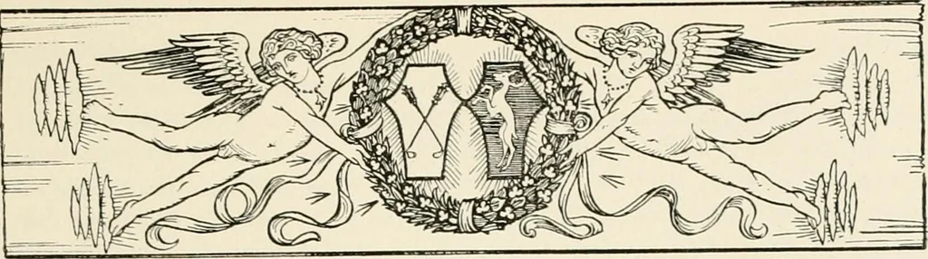 An illustration from Heraldry and floral forms as used in decoration;, 1922, leaf 88