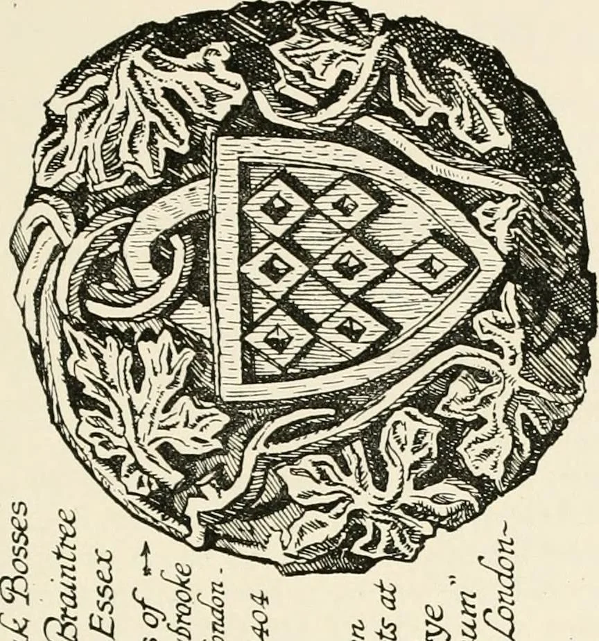 An illustration from Heraldry and floral forms as used in decoration;, 1922, leaf 94