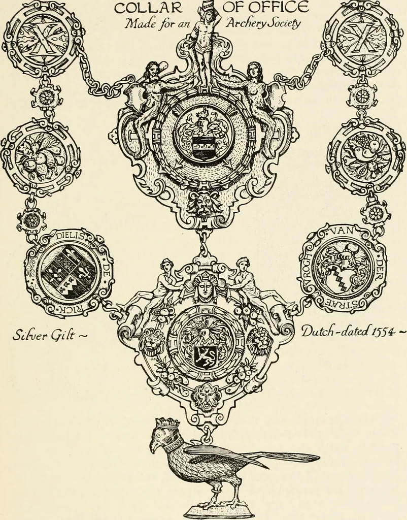 An illustration from Heraldry and floral forms as used in decoration;, 1922, leaf 96