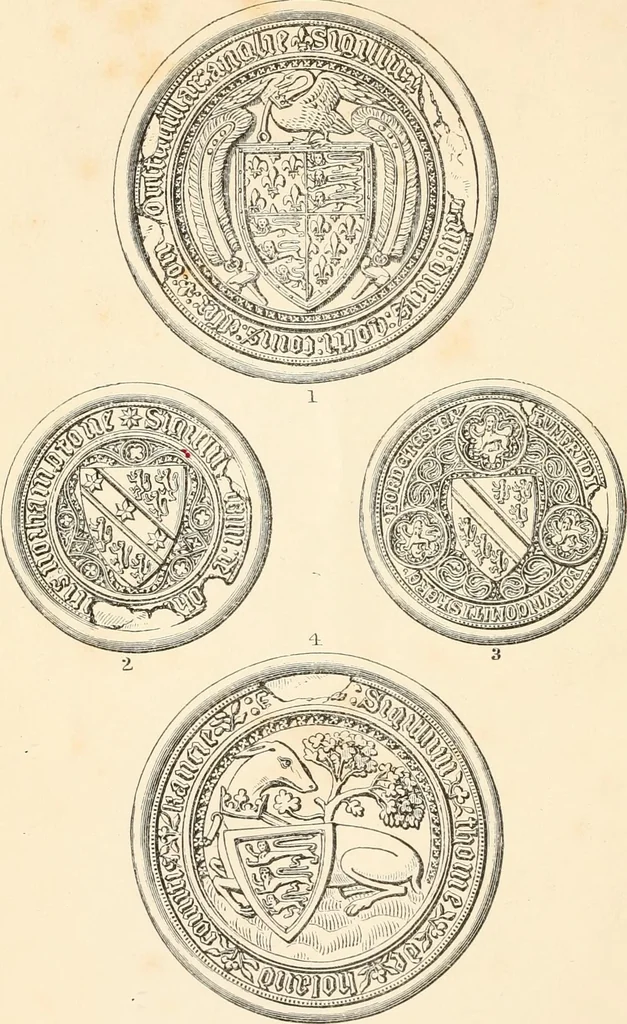 An illustration from Heraldry, historical and popular : with seven hundred illustrations, 1863, leaf 11