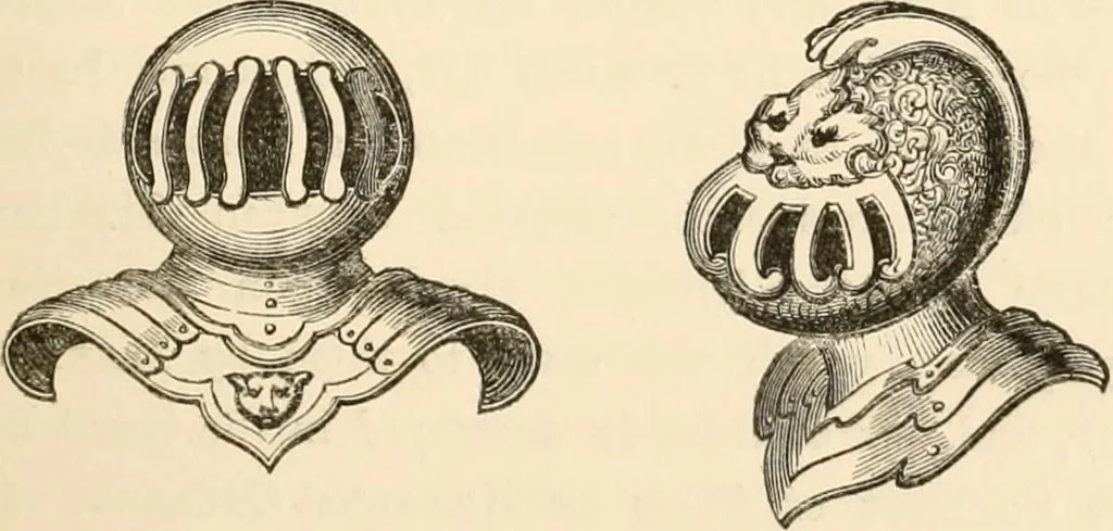 An illustration from Heraldry, historical and popular : with seven hundred illustrations, 1863, leaf 156