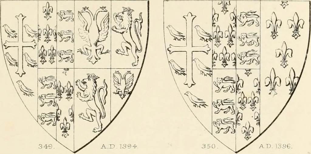 An illustration from Heraldry, historical and popular : with seven hundred illustrations, 1863, leaf 202