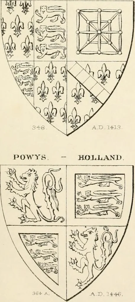 An illustration from Heraldry, historical and popular : with seven hundred illustrations, 1863, leaf 202