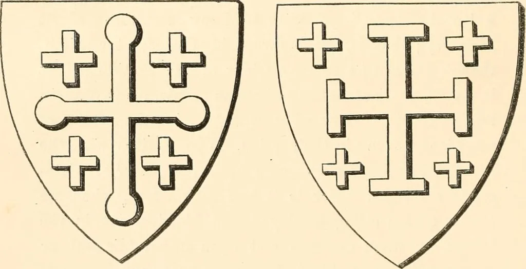 An illustration from Heraldry, historical and popular : with seven hundred illustrations, 1863, leaf 21