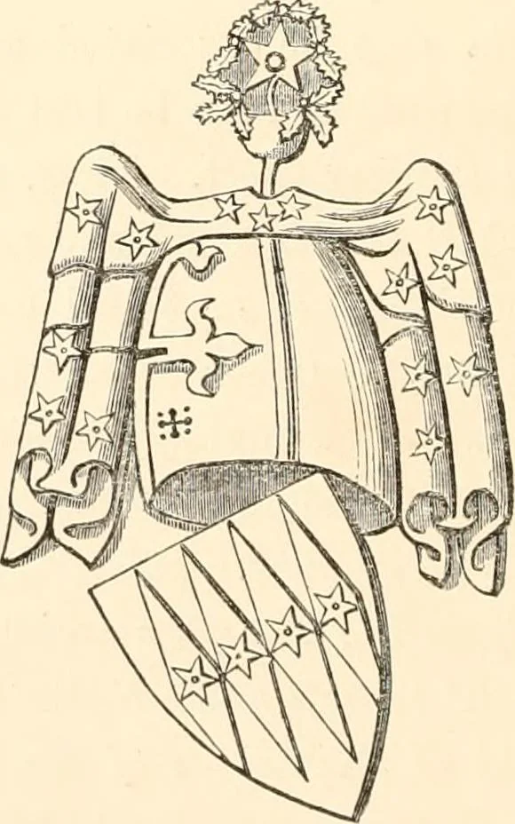 An illustration from Heraldry, historical and popular : with seven hundred illustrations, 1863, leaf 219