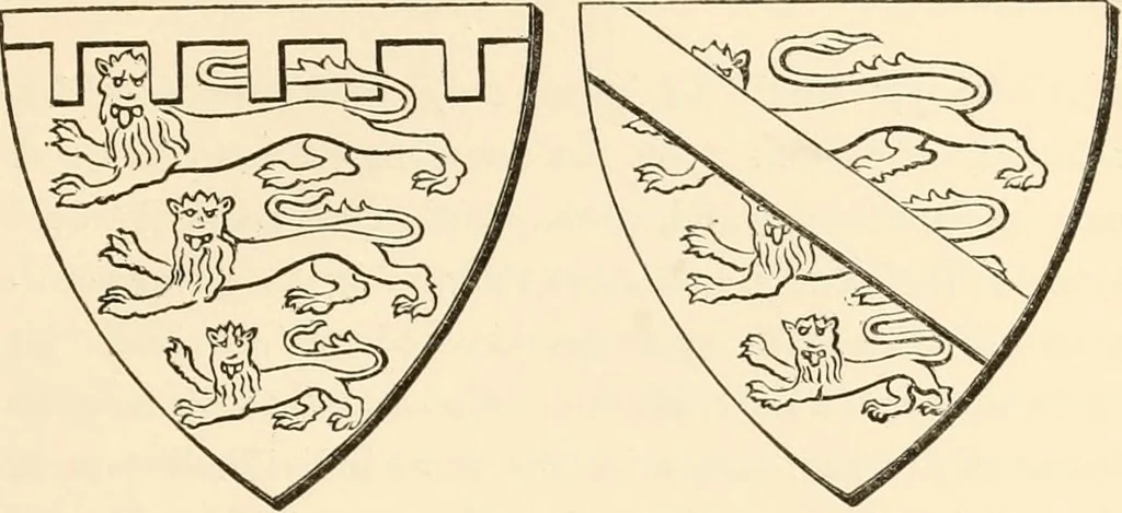 An illustration from Heraldry, historical and popular : with seven hundred illustrations, 1863, leaf 220