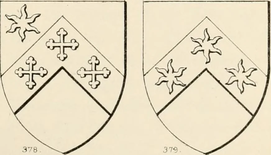 An illustration from Heraldry, historical and popular : with seven hundred illustrations, 1863, leaf 224