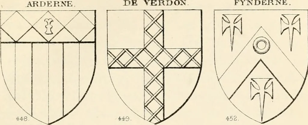 An illustration from Heraldry, historical and popular : with seven hundred illustrations, 1863, leaf 262