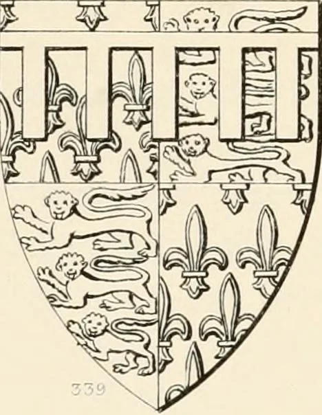An illustration from Heraldry, historical and popular : with seven hundred illustrations, 1863, leaf 278