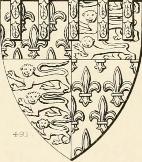 An illustration from Heraldry, historical and popular : with seven hundred illustrations, 1863, leaf 278