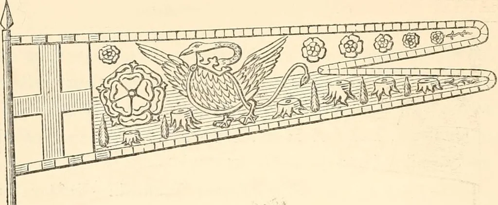 An illustration from Heraldry, historical and popular : with seven hundred illustrations, 1863, leaf 317