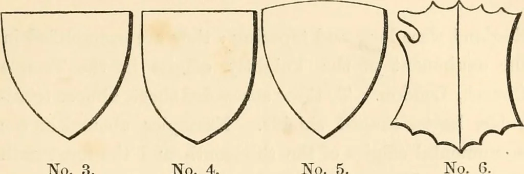 An illustration from Heraldry, historical and popular : with seven hundred illustrations, 1863, leaf 36