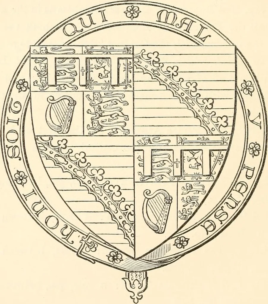An illustration from Heraldry, historical and popular : with seven hundred illustrations, 1863, leaf 371