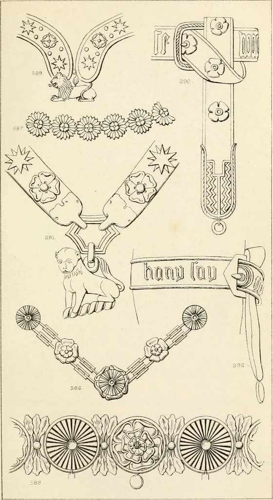 An illustration from Heraldry, historical and popular : with seven hundred illustrations, 1863, leaf 380