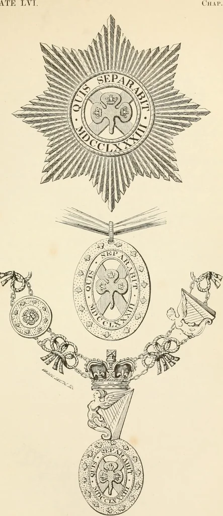 An illustration from Heraldry, historical and popular : with seven hundred illustrations, 1863, leaf 392