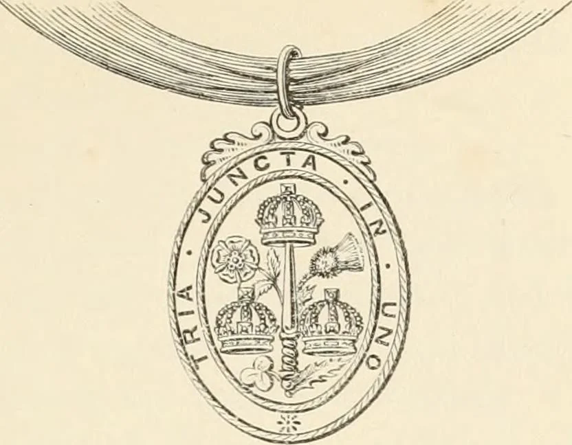 An illustration from Heraldry, historical and popular : with seven hundred illustrations, 1863, leaf 396